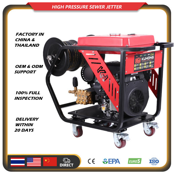 Efficiently Blast Away Dirt and Debris with Our Power Washer Drain Jetter