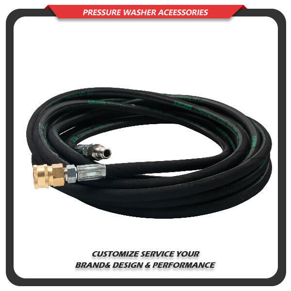Say goodbye to stubborn dirt with a high-pressure washer hose