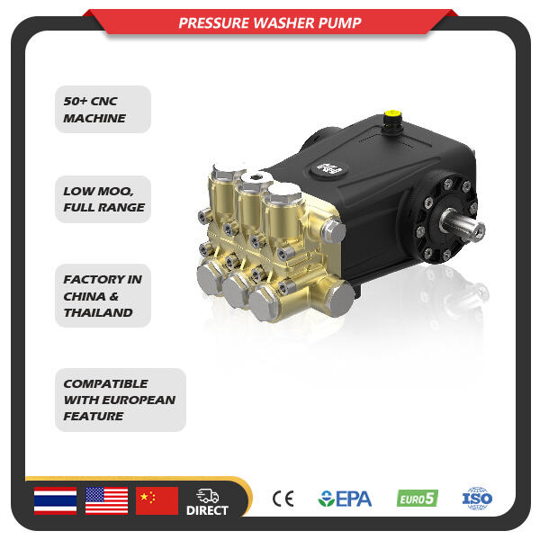 Experience Unmatched Cleaning Performance with a 6000 psi Pressure Washer Pump".