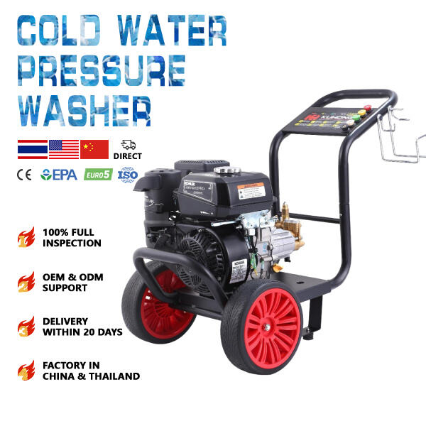 Get Rid of Stubborn Stains with Gas Pressure Cleaner