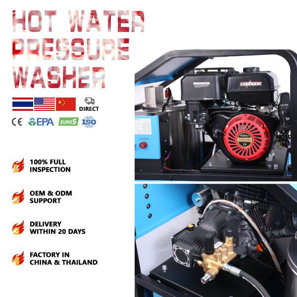 Discover the Advantages of a Diesel Hot Water Pressure Washer