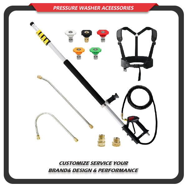 Leave no surface untouched with our versatile 24 ft telescoping wand