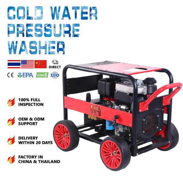 Get Efficient Dirt Removal with 5000 psi Diesel Pressure Washer