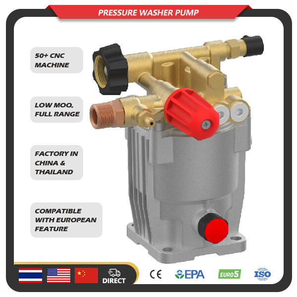 The 2800 PSI Pressure Washer Pump
