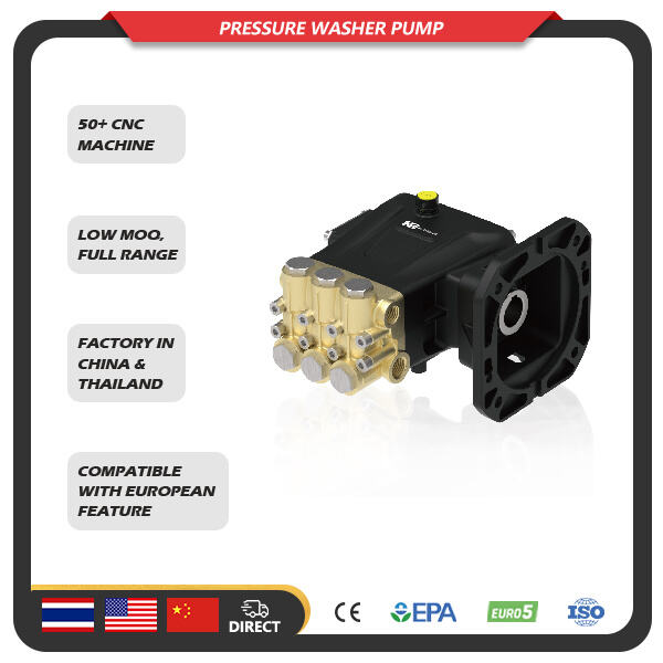 Use 4500 Psi Pressure Washer Pump for both Residential and Commercial Cleaning