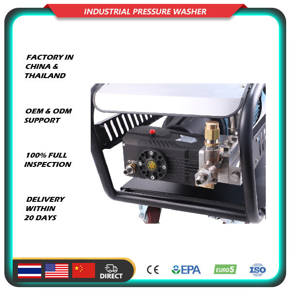 Experience unmatched performance with a heavy duty pressure washer pump