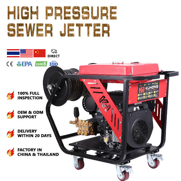 Revolutionize Your Sewer Cleaning Process with High-Pressure Jetting Machines."