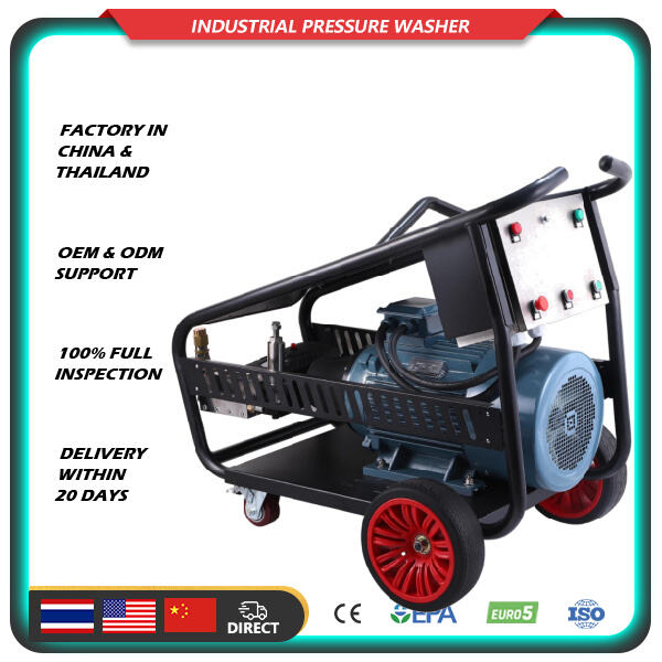 Get professional cleaning results every time with a heavy-duty pressure cleaner