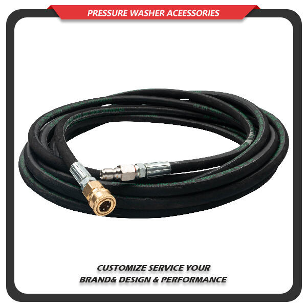 Efficient water usage with high pressure water hose