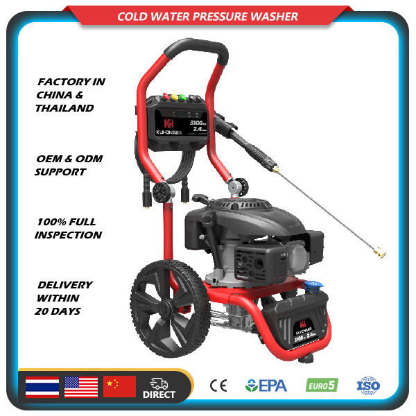 The benefits of using a petrol water pressure cleaner for various surfaces.