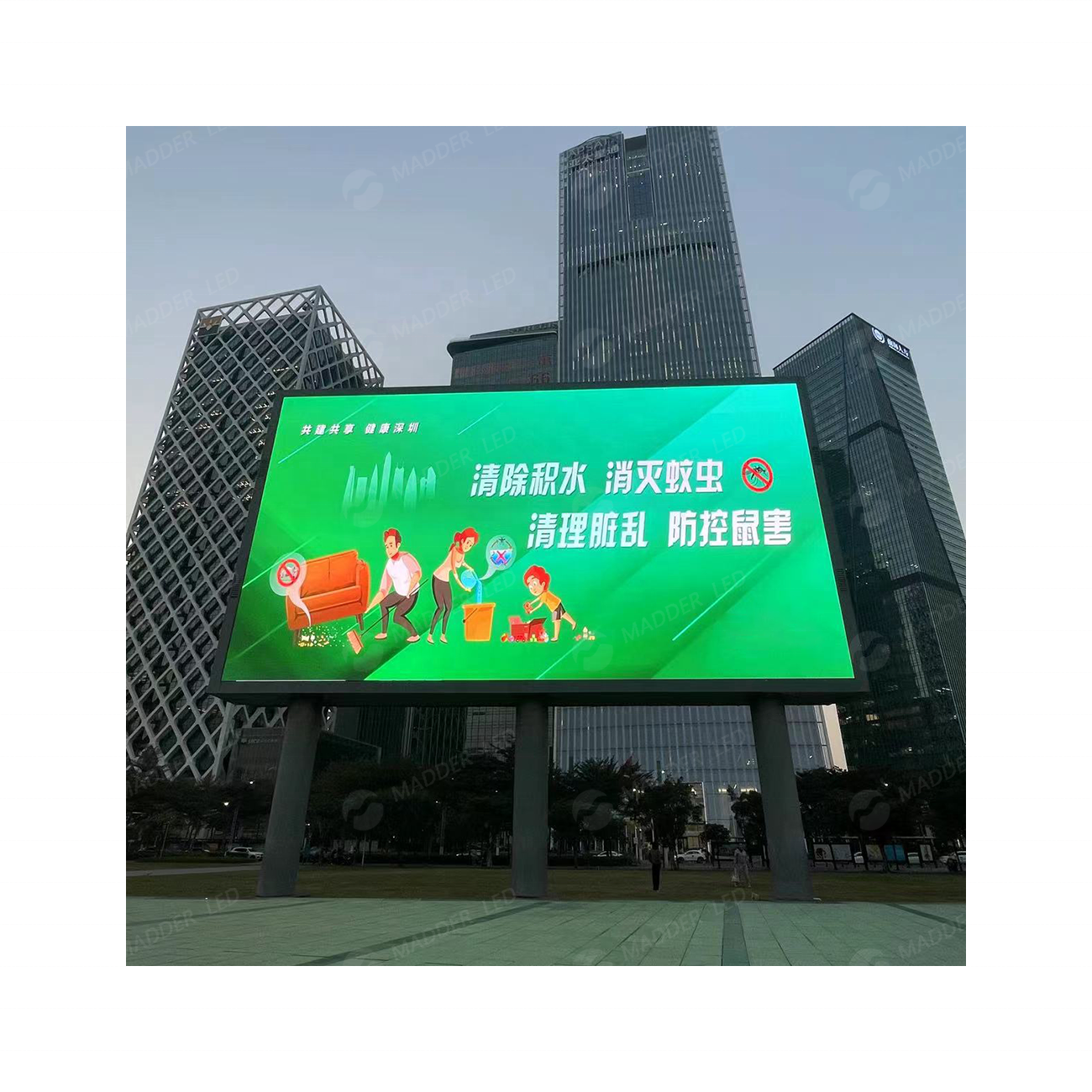 Industrial Outdoor LED Display Panels P2.5 P3 P4 P8 P10 Pitch SMD Modules