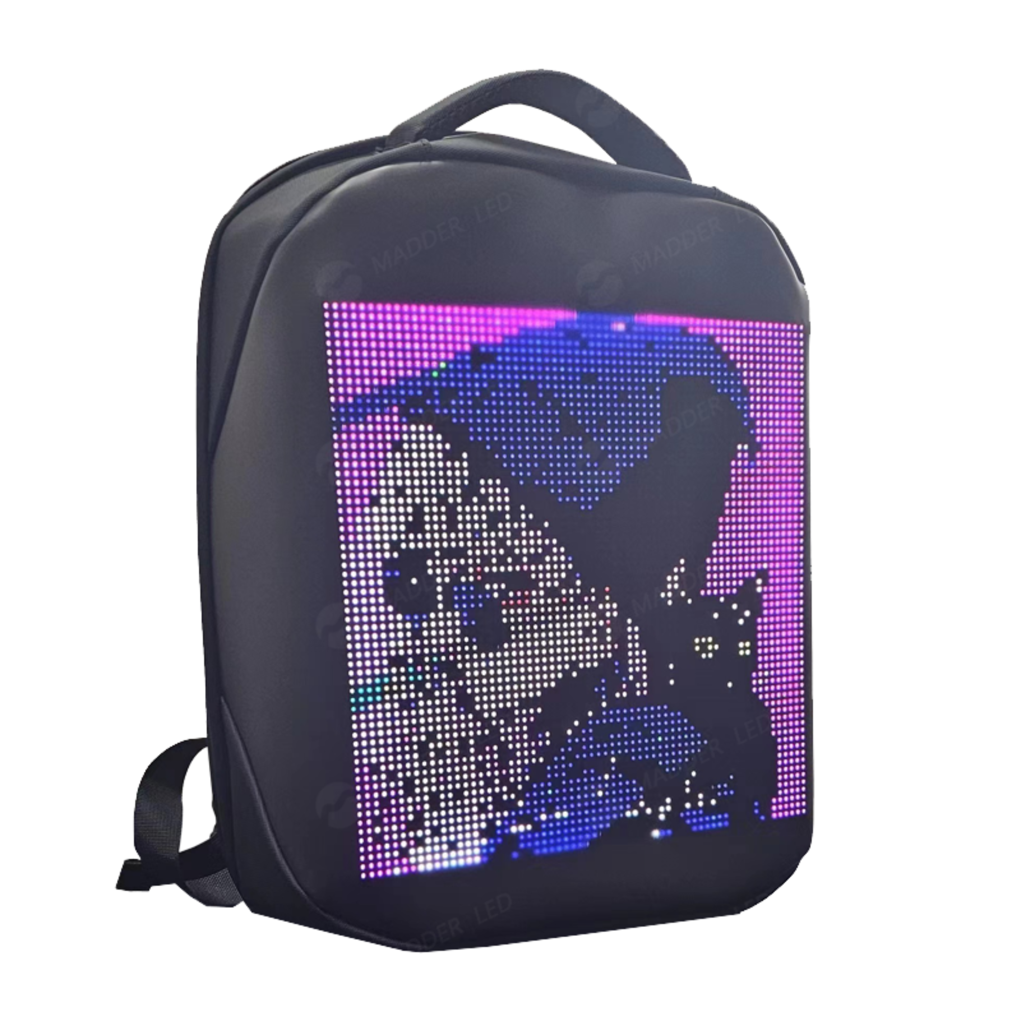 LED advertising backpack