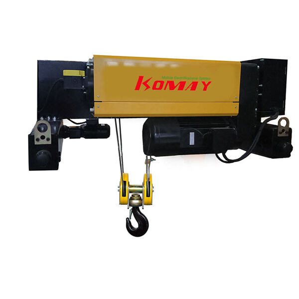 Enhanced safety with advanced wire rope electric hoists