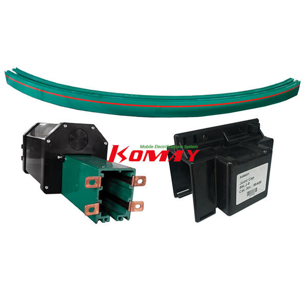 Maximizing efficiency with curved conductor rails