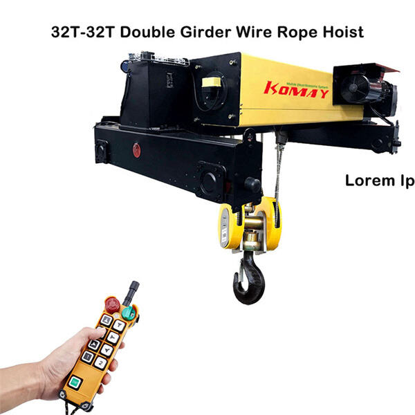 Replace time-consuming and laborious lifting tasks with a wireless remote control electric hoist.