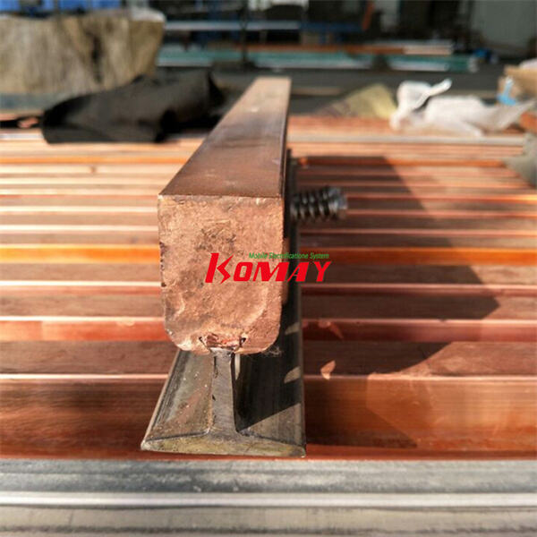 Barre conductrice Copperhead fiable pour des applications industrielles sans accroc