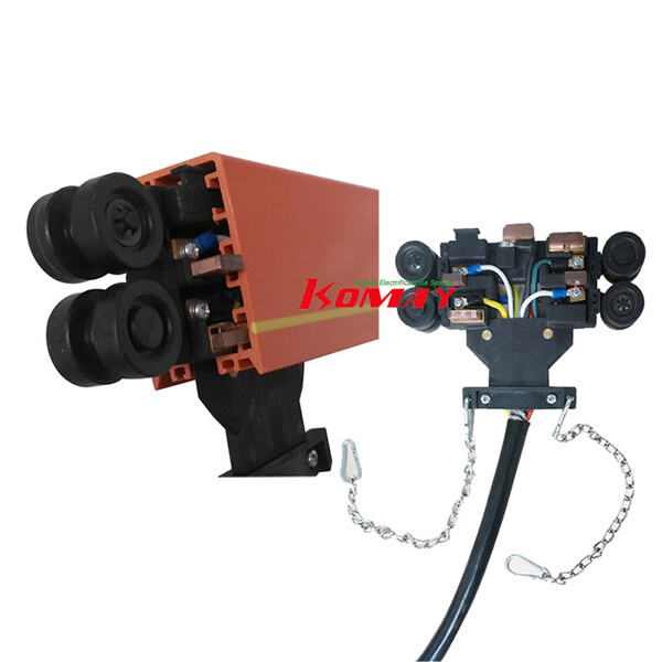 Инновационная технология сборника тока шинопровода крана для плавного электрического соединения