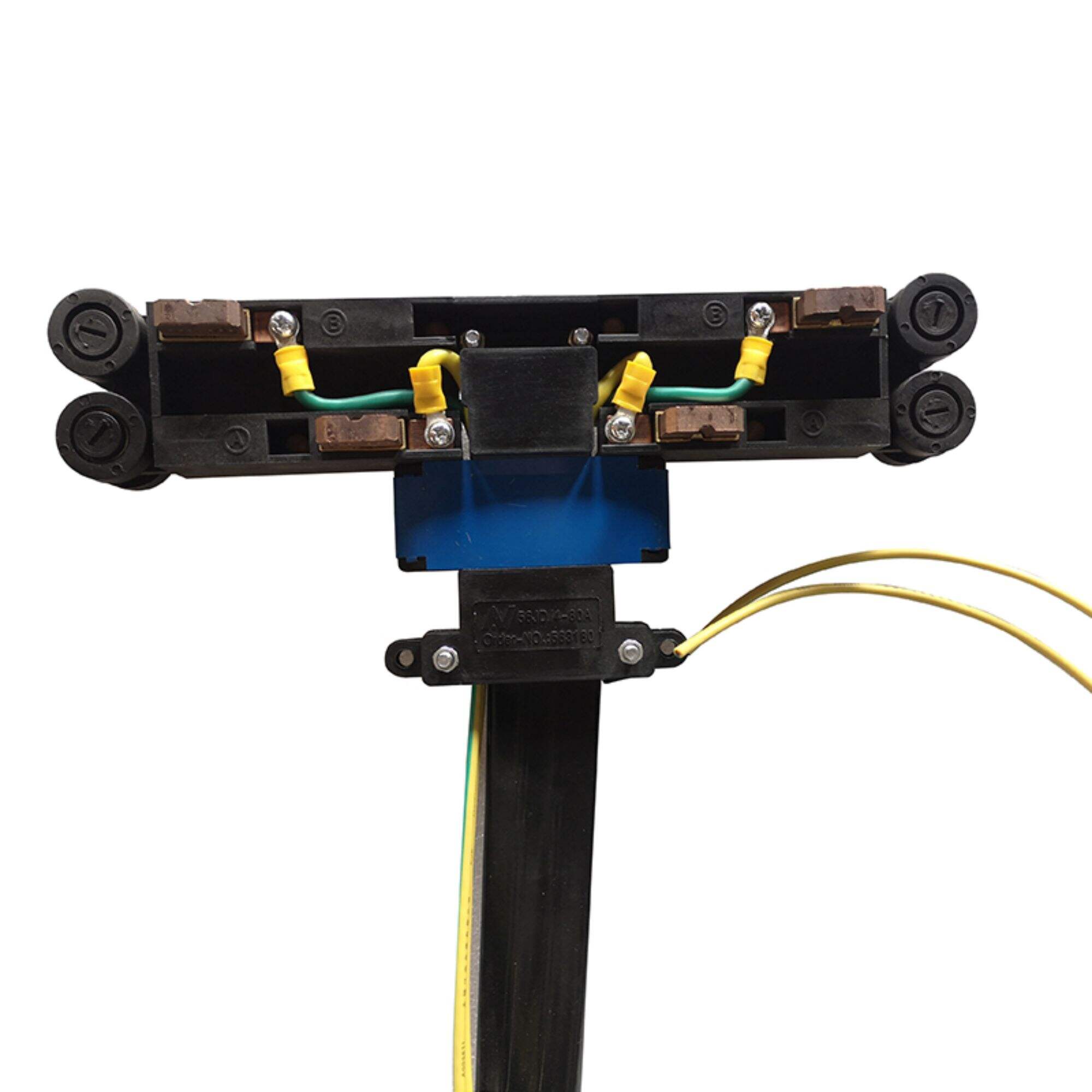 KOMAY 56JD-4/80A 4P Colector de Corriente para Carril Eléctrico de Grúas