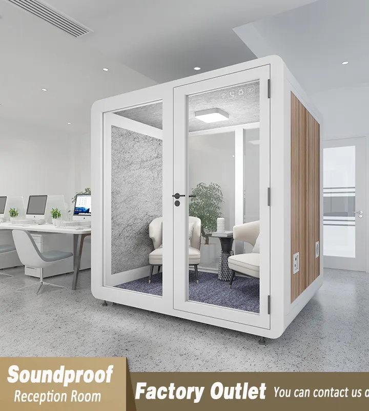 NOISELESSNOOK Office Booths: Privacy and Comfort Combined