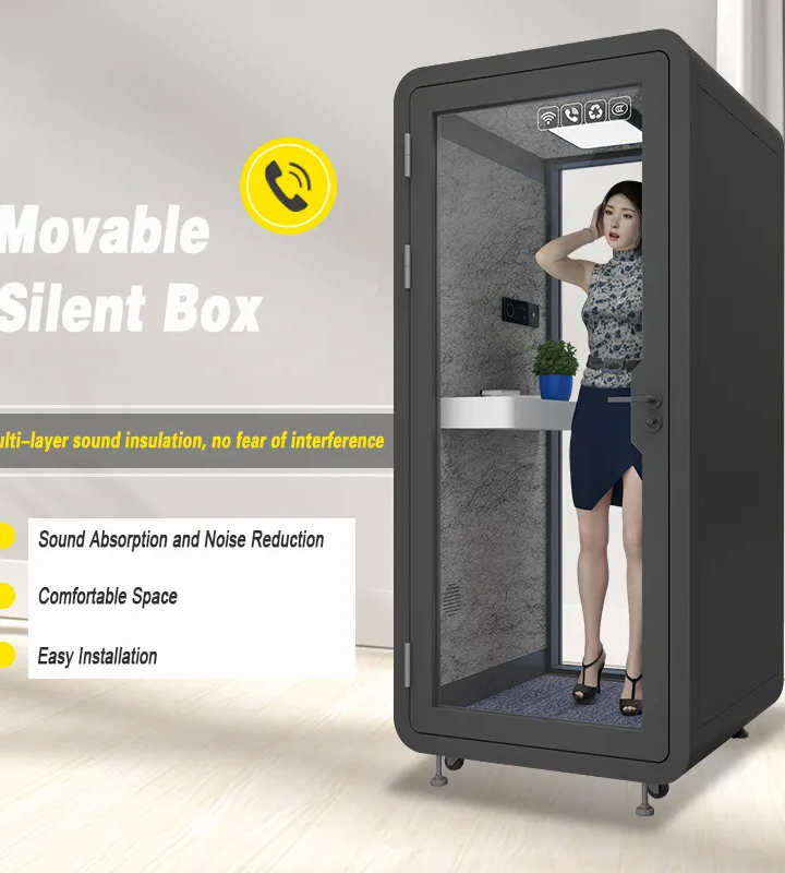 NOISELESSNOOK Meeting Pods: Customizable Solutions