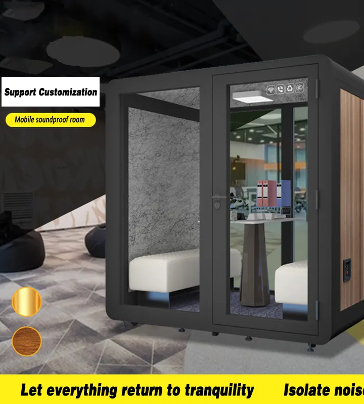 Customizable Office Privacy: NOISELESSNOOK Booth Options