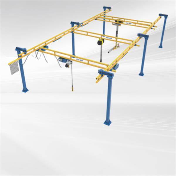 Easy installation and low maintenance with a single girder eot crane