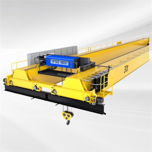 Boosting operations with the 30 ton bridge crane