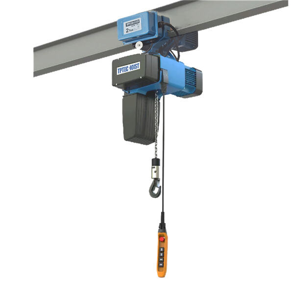 أتمتة العمليات باستخدام أنظمة جهاز الرفع بالسلاسل والعربة