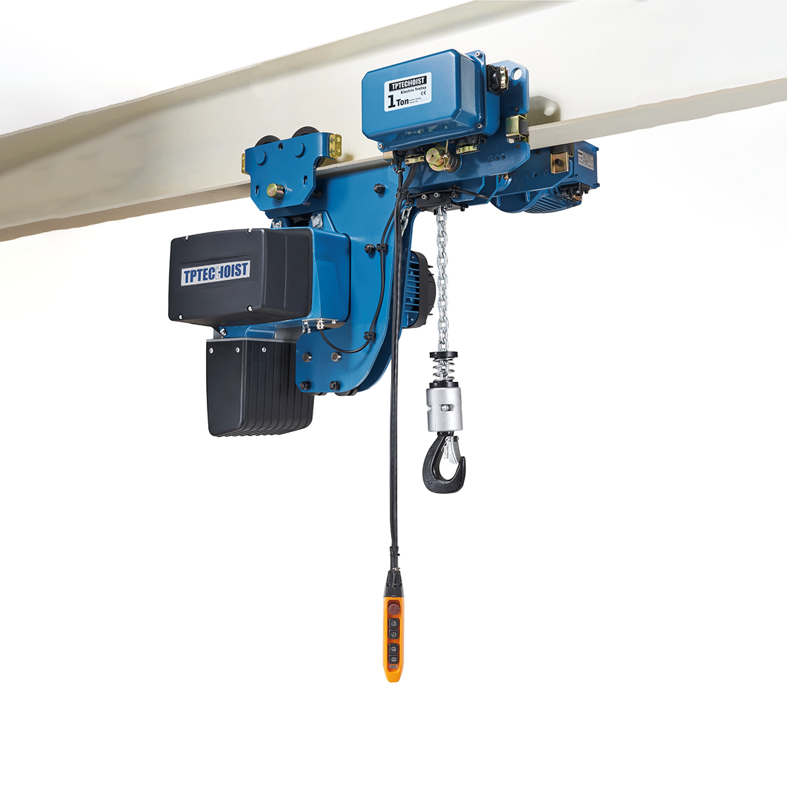 Electric Chain Hoist with friction clutch & Trolley Set