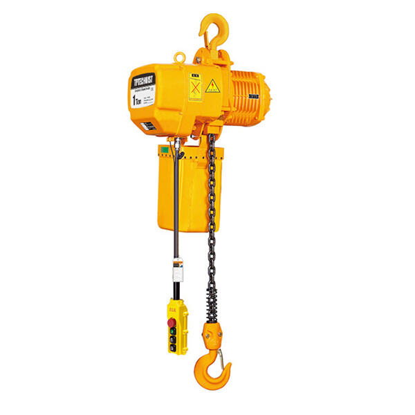 Precision and control with a versatile 1 ton electric hoist