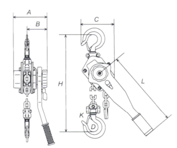 ratchet lever hoist -22