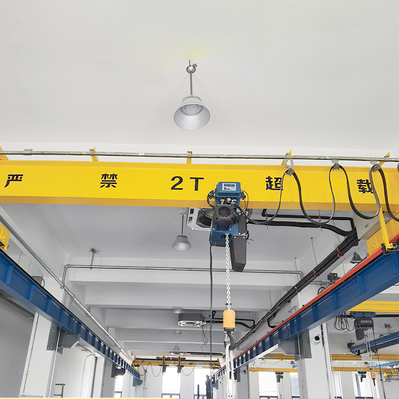 pe d serial electric chain hoist with electric trolley-31