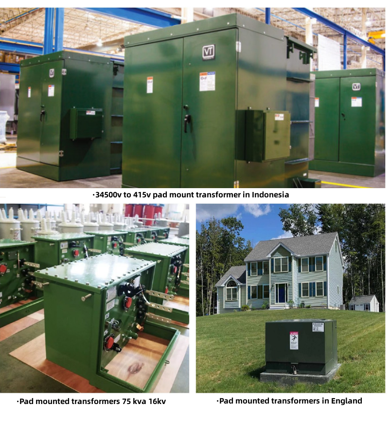 Compact substation transformer