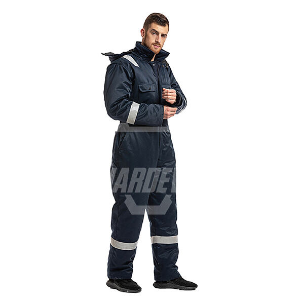 Safety And Health First with Insulated FR Coveralls