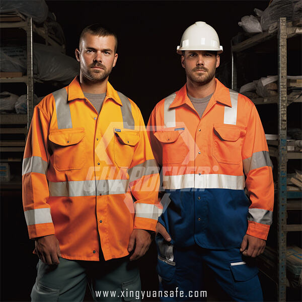 Safety In Hi Vis Flame Resistant Shirts: