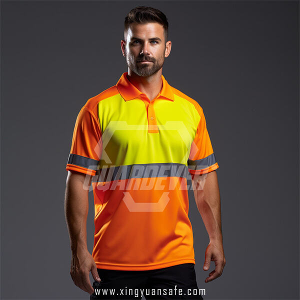 Safety and Use of High Visibility Long Sleeve Polo Shirts