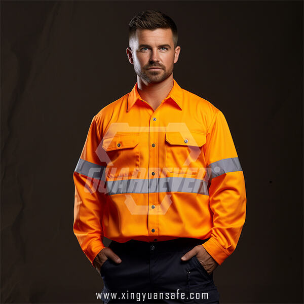 Use of Reflective Work Shirts