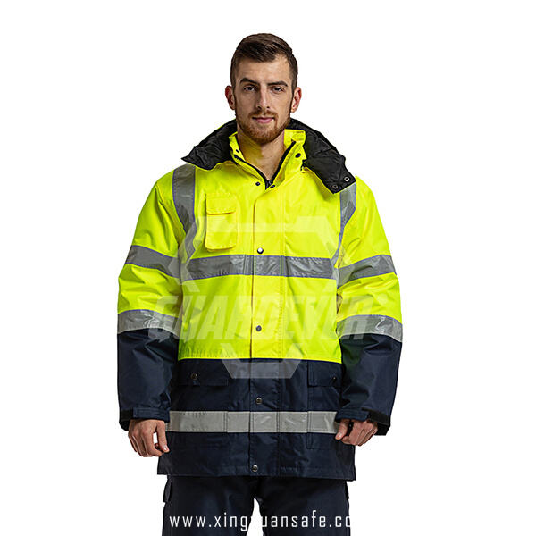 Innovation inside the Hi Vis Heated Coat: