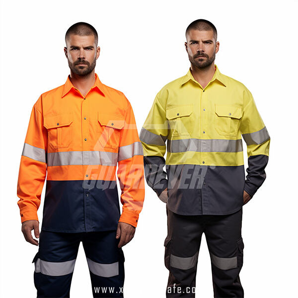 Safety Benefits of Reflective Work Shirts