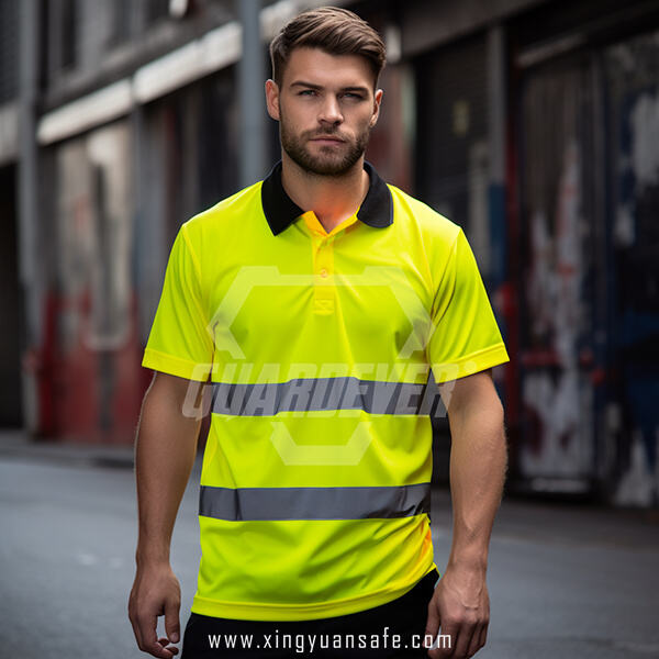 Safety Use of Hi-Vis Shirts Polo