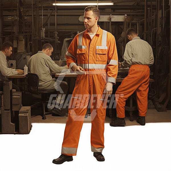 Use of Fire Retardant Coverall