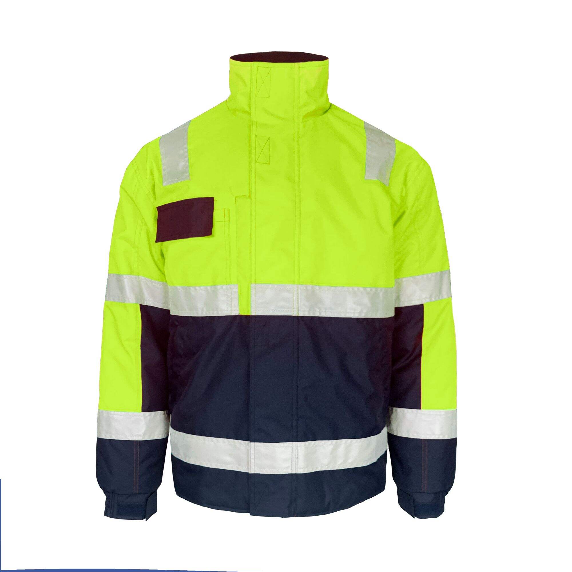 Wholesale Price Industrial Custom Thickened Workwear  Jacket Hi Vis Windproof Waterproof Durable Workwear