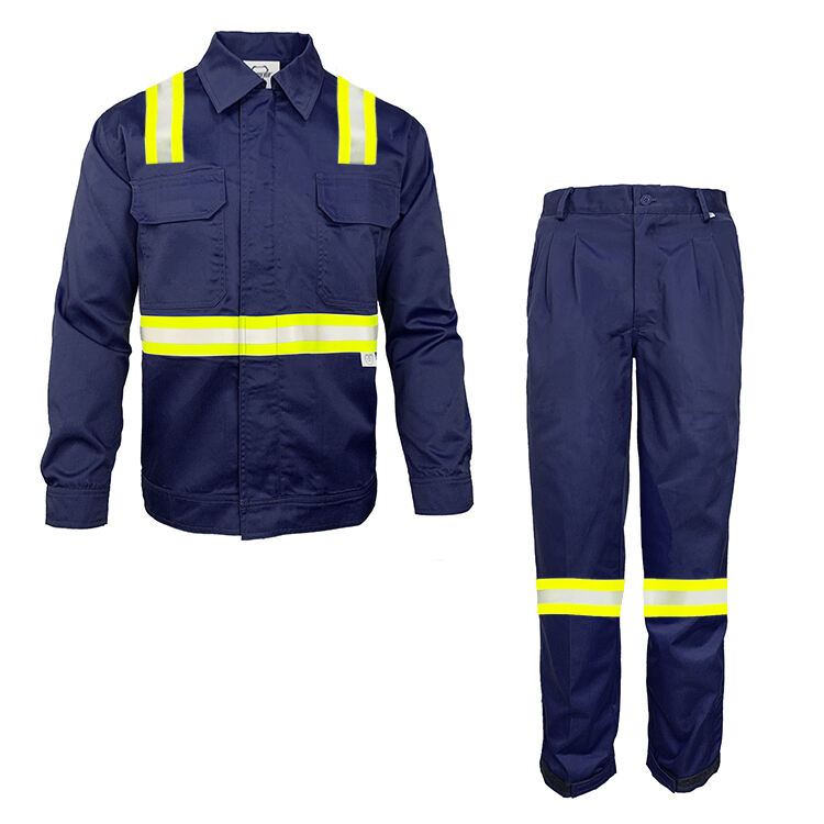 Factory Customize Work Wear Uniform Men’s Work Clothing Mechanic Workshop Auto Repair Industry Two Piece Work Suits