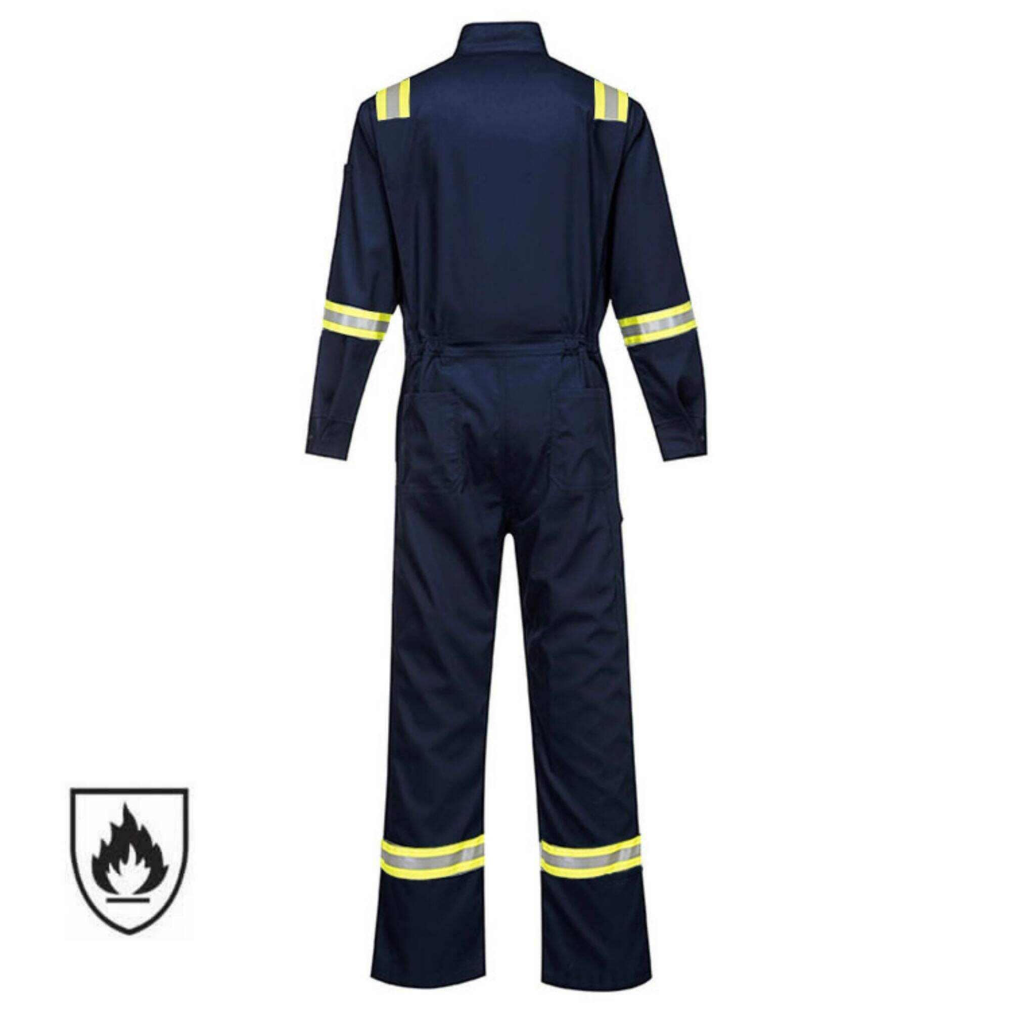 Hot sale Flame Retardant Firefighter Coverall Hi Vis Reflective Safety Cotton Overall