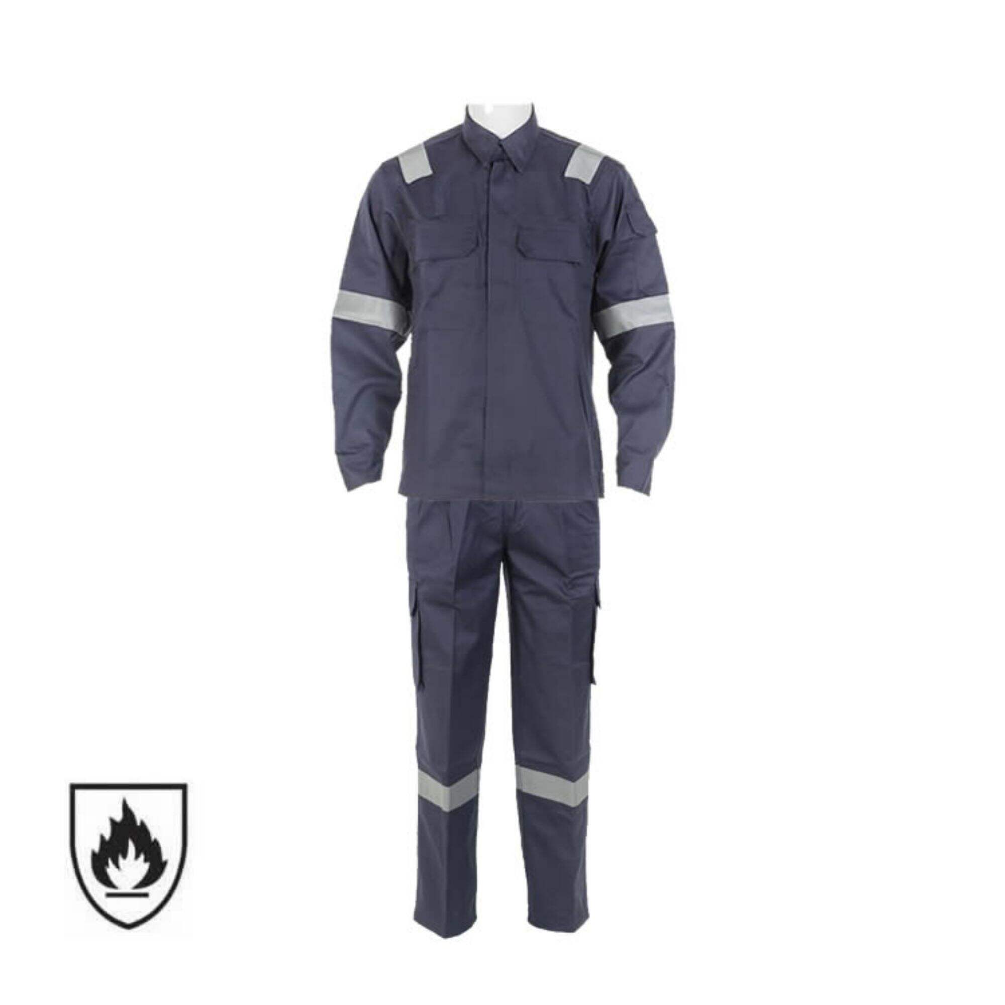 Fashionable Design Obvious Reflective Hi Vis Work Clothes Safety Construction Antistatic Suits