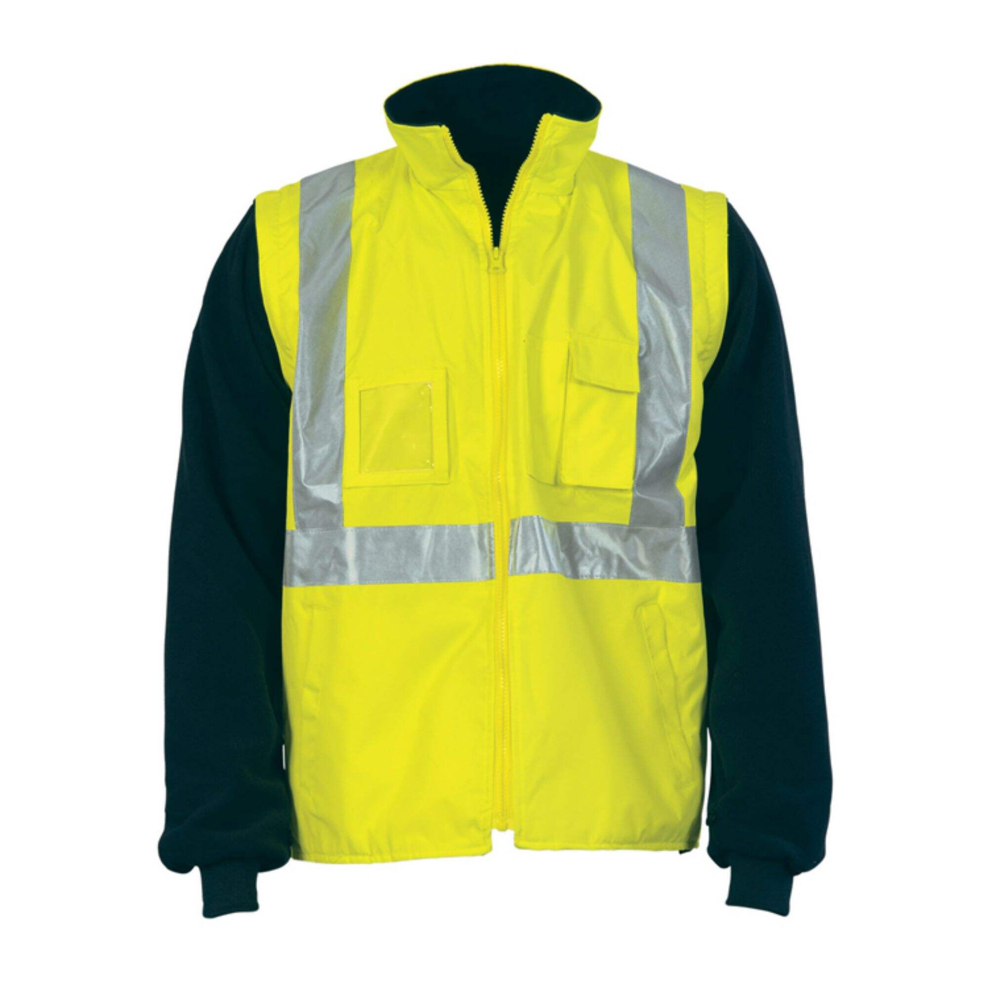 Wholesale  Safety   Reflective  Hi Vis  Workwear Detachable Mining  Coal Anticold Thermal Jacket