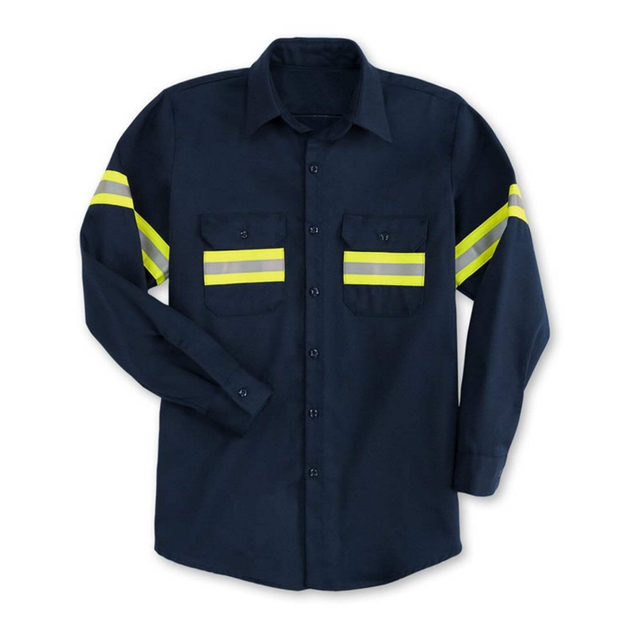 Factory Supply Hi Vis Work Shirt For Workers  Reflective Sweaters With Tapes 