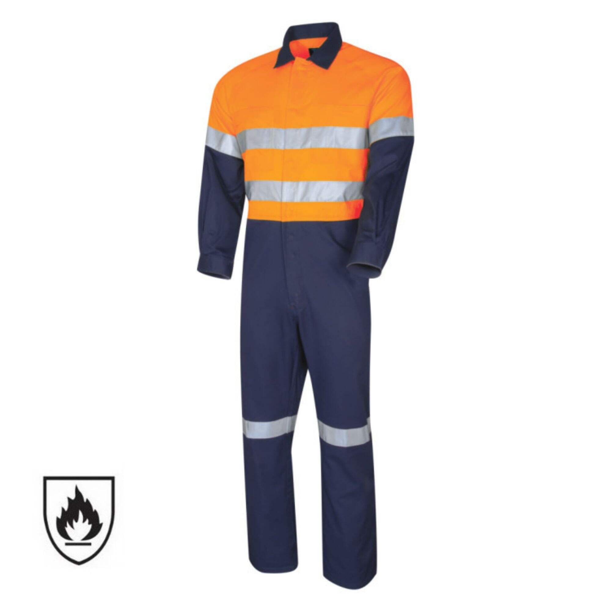 Wholesale Factory Supply Hi Vis Reflective Coverall Construction  Fire Retardant Traffic  Clothes