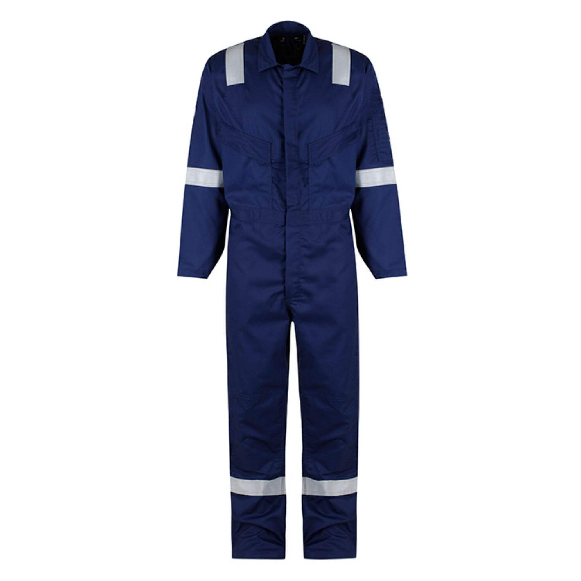 Wholesale NFPA 2112 EN11612 Oil And Gas Nomex Flame Resistant Work Clothes Reflective Custom fr coveralls