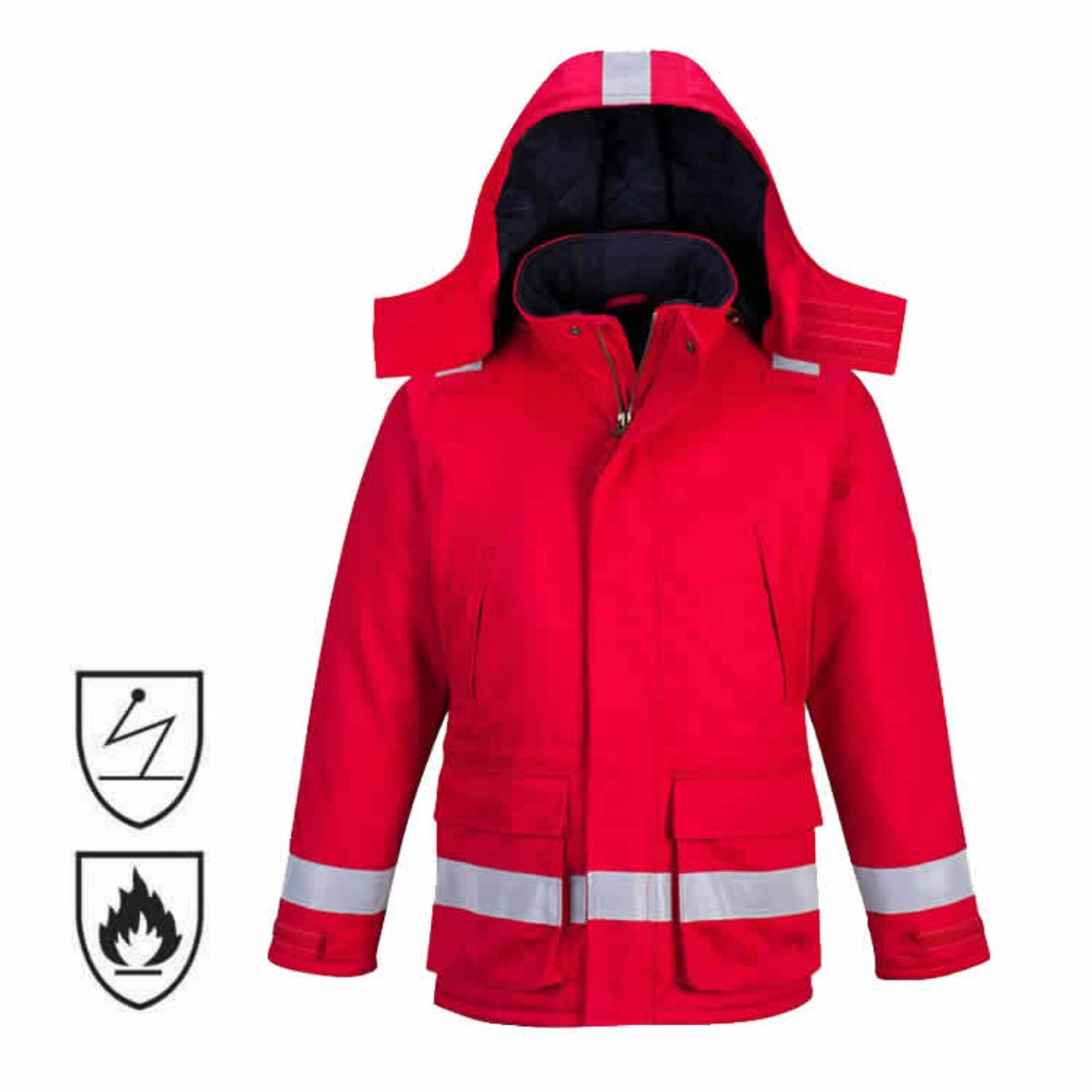 Factory Supply Extreme Insulated Safety Jacket  Hi Vis Reflective Welder Mechanic Oil Field Workwear